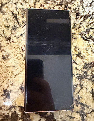 Samsung Galaxy S22 Ultra 5G Burgundy Parts Repair No Power Cracked No Back