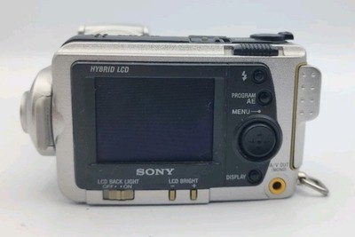 最終価格【希少品】SONY DSC-F505V Cyber-shot〈未使用〉 Sony Cyber-shot DSC-F505V 3.3MP Digital Camera - Silver for sale