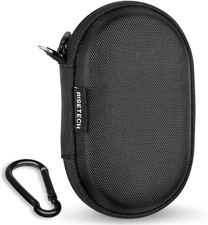 Earbud Case Holder Wired Earphone Case Hard EVA Small Zipper Pouch Compatible wi