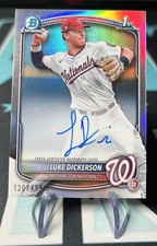 Luke Dickerson Bowman Chrome 2025 Refractor /499 Auto