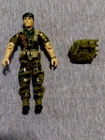 G.I. Joe 1980s Falcon Action Figure with Backpack - Vintage Original Hasbro