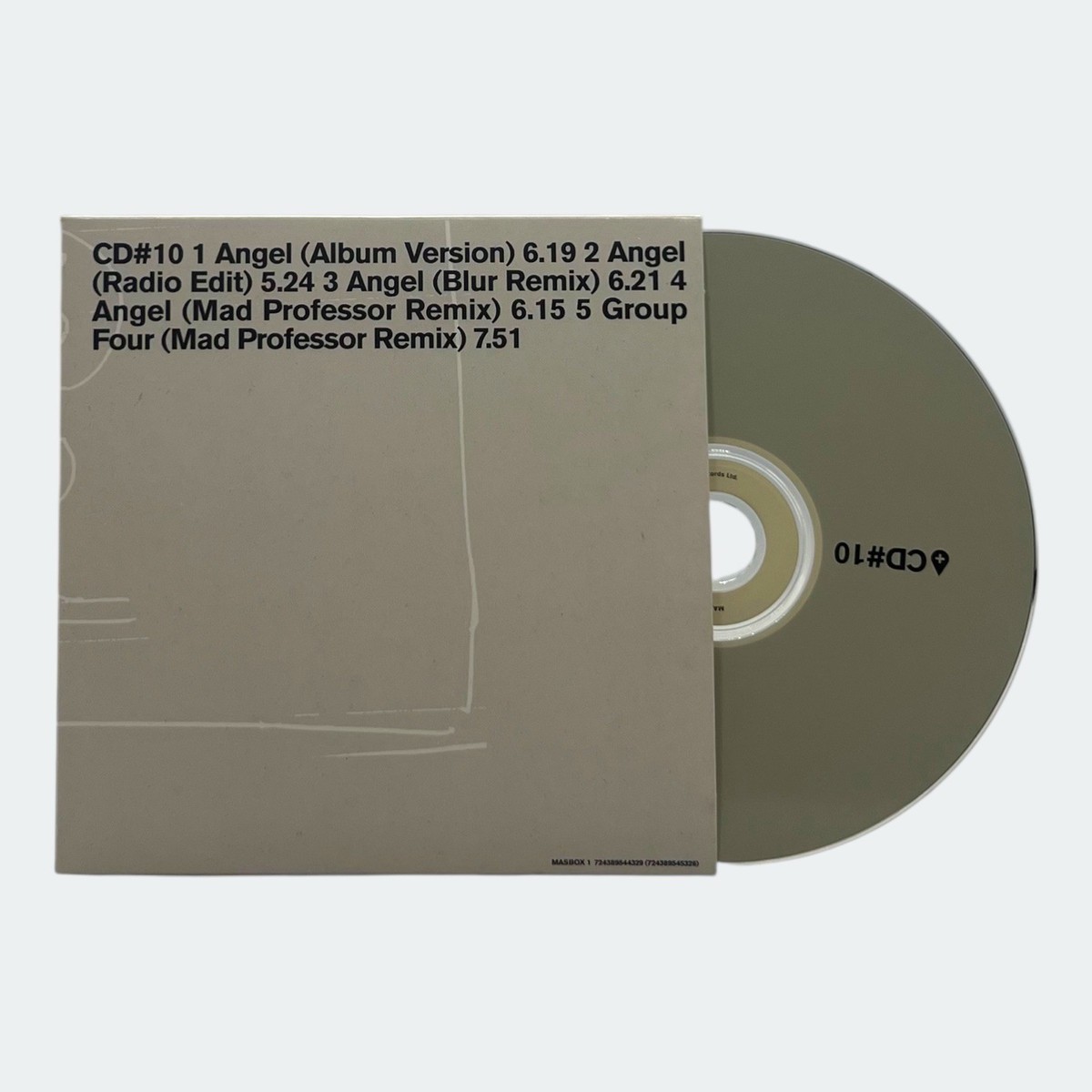 Massive Attack – Singles 90/98 CD Box Set [Limited Edition, 11
