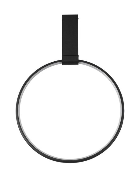 Nova Luce Pendelleuchte Garve Schwarz 30W Dimmbar Schwenkbar 1354Lm 3000K Led-image