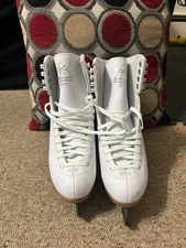 JACKSON 200 ADULT WOMEN'S FIGURE SKATES SIZE 10 REALLY NICE
