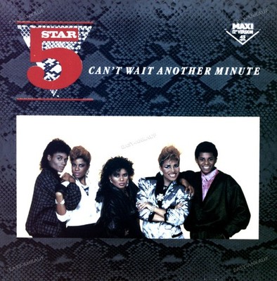 Five Star - Can't Wait Another Minute Maxi (VG/VG) .