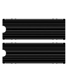 M.2 Heatsink SSD Cooler for PS5 PCIE NVME or SATA m2 2280 black