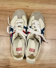 Men 5.5US Onitsuka Tiger Sneakers White/Red/Blue