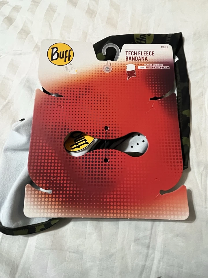 Máscara facial lavable multifunción polar BUFF Bandana Tech Foto 3 de 4