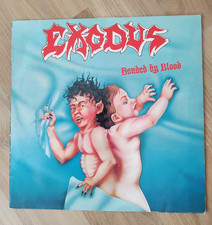 EXODUS Bonded By Blood LP Original 1985 Roadrunner Thrash Metal Slayer Metallica