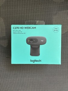 Logitech C270 HD Webcam Black 720p BRAND NEW SEALED