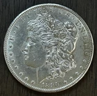 1890 CC Morgan Silver Dollar AU ~ 26230
