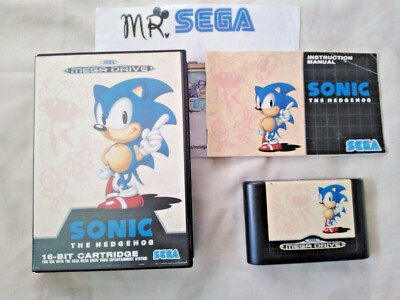 SONIC THE HEDGEHOG für SEGA MEGA DRIVE ''SELTEN & SCHWER ZU FINDEN''