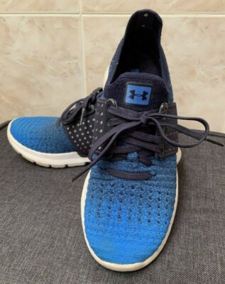  UNDER ARMOUR Speedform Slingwrap Unisex Running Shoes Navy/ Blue Size 6