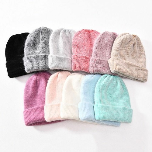 Hat Women Cashmere Knitted Beanies 