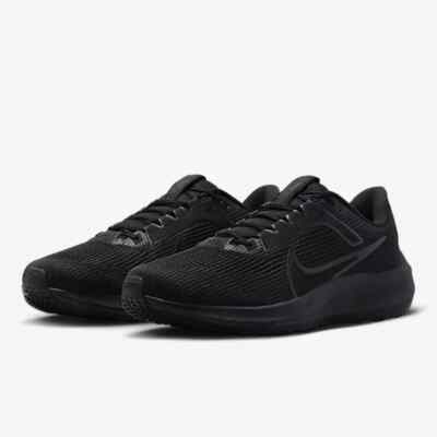 Nike Air Zoom Pegasus 40 Triple Black Anthracite DV3853-002 Mens