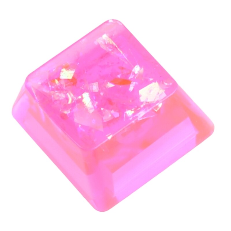 Mechanical Keyboard with Dual-Color Backlit Luminous Keys Compatible with Cherry MX Switches