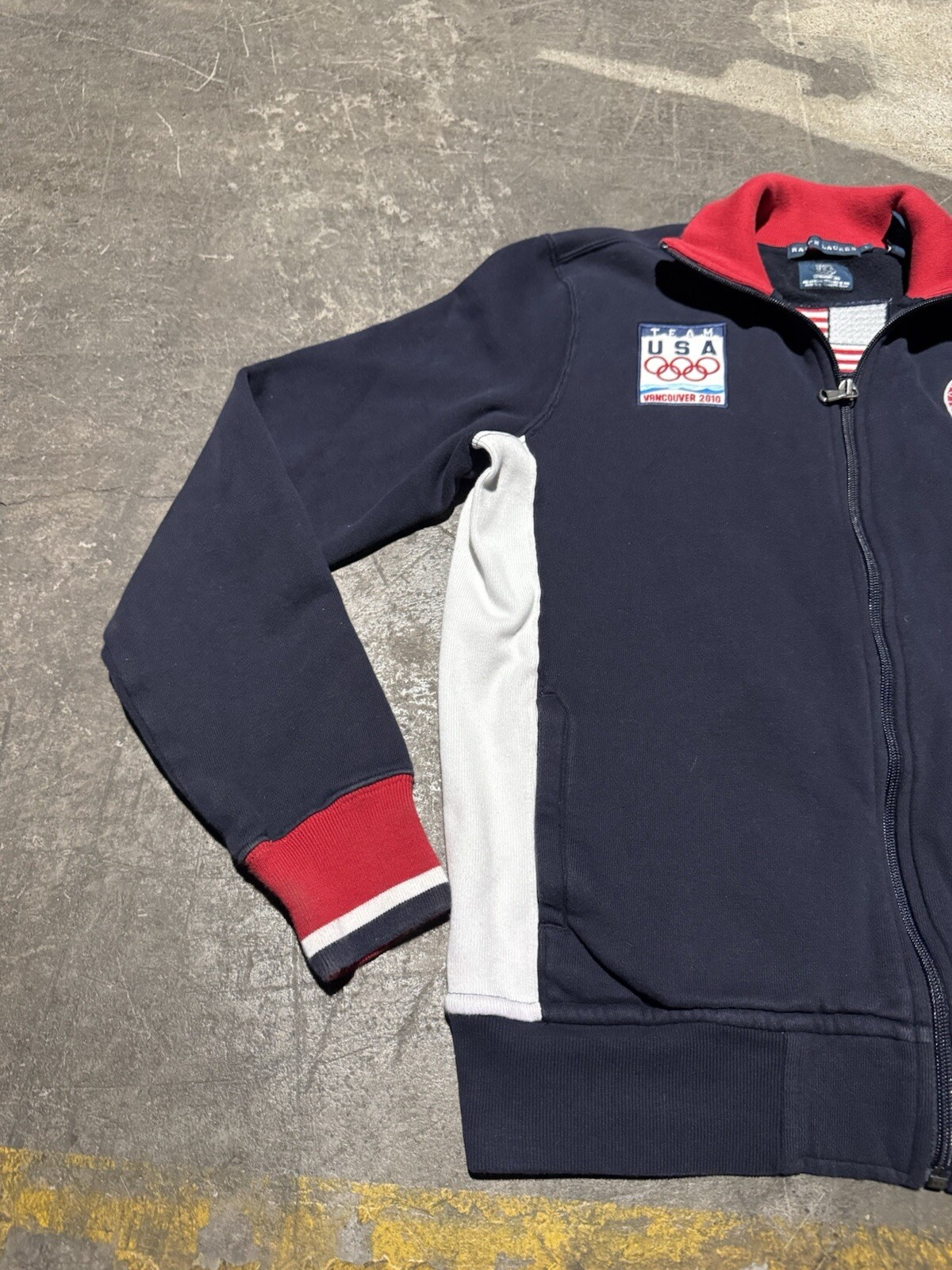 Polo Ralph Lauren Giacca Donna Large 2010 Olimpiadi Vancouver Team USA Big Pony