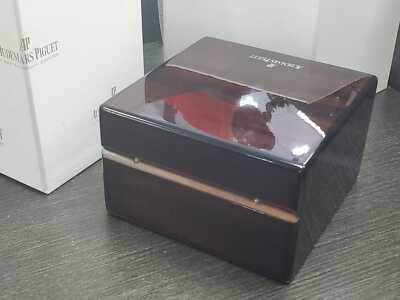 Audemars Piguet Wood Watch & Jewelry Box with Outer Box | eBay