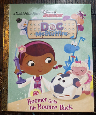 Boomer Gets His Bounce Back Doc McStuffins | Little Golden Book | Disney Jr 2013