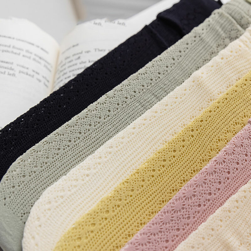 APL Pantofole Calzini alla Caviglia Calze Lunghe Sottili Calze a Rete Calze Donna Tinta Unita B