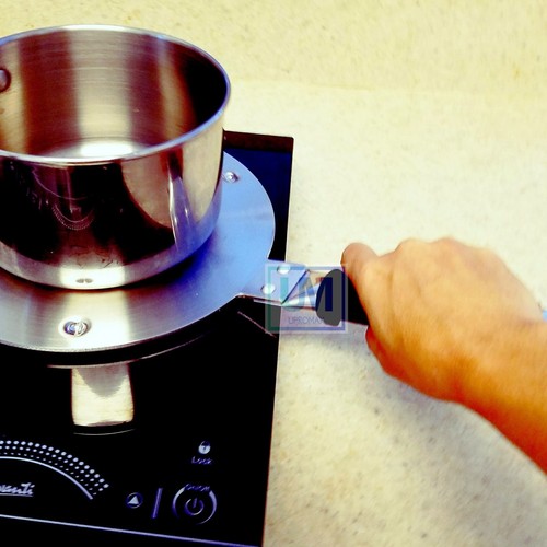 9" Induction Cooktop Embossed Aluminum Converter Disc Plate Stainless Cookware $ - Picture 5 of 10