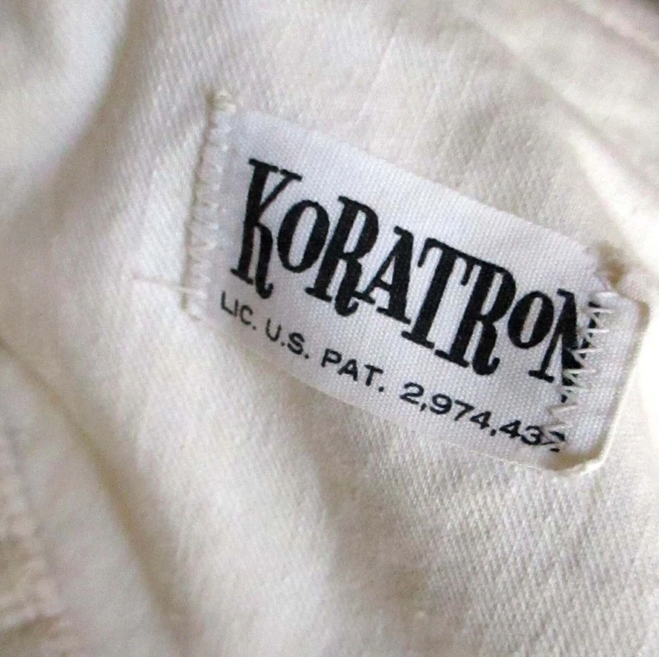 Pantalones Cortos 25" 10 NIÑOS Vintage Años 70 GROSOS KOREATRON MARFIL IVY LEAGUE  Foto 3 de 4