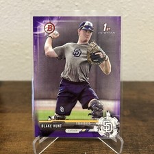 2017 Bowman Draft Purple /250 Blake Hunt #BD-145 HS