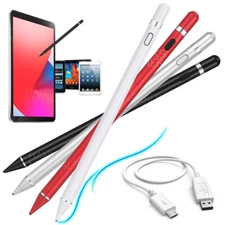 Pencil Stylus For iPad iPhone Samsung Galaxy Tablet Phone Pen Touch Screen