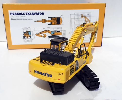 1:50 24CM PC400LC-8 Excavator Construction Machine Equipment Diecast Model - Picture 5 of 15