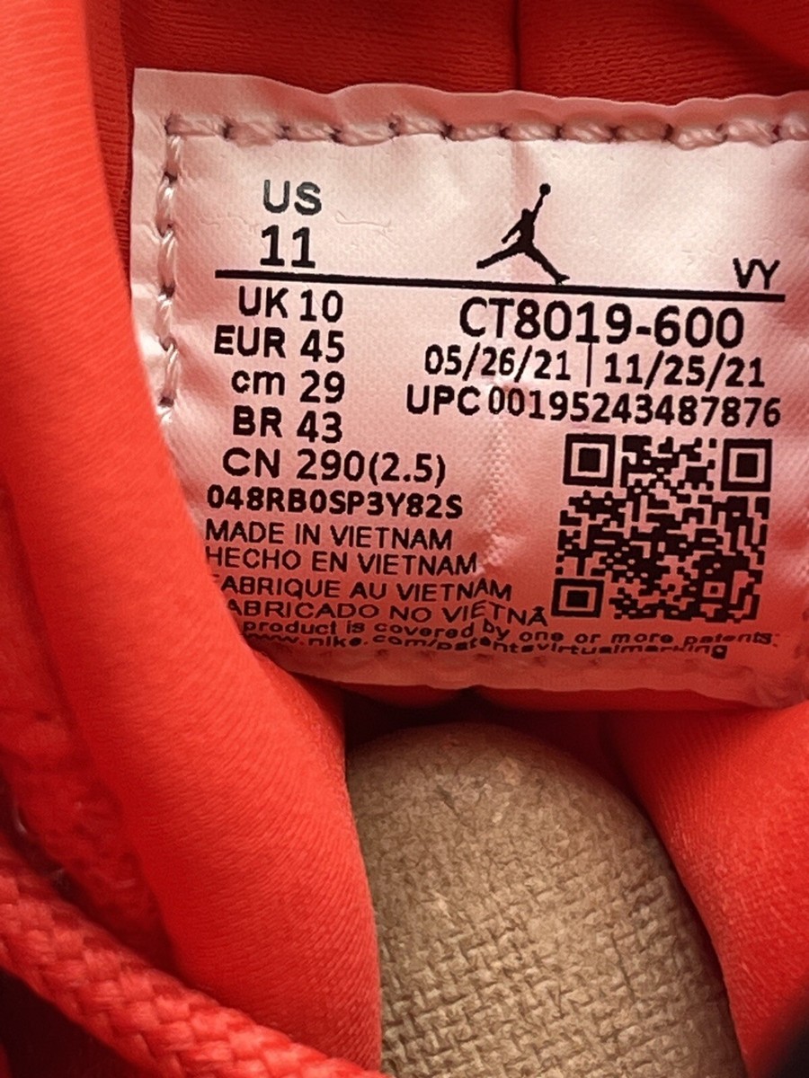 New Air Jordan 9 Chile Red 2022 Size 11 Rare Retro Authentic High  Basketball MJ | eBay