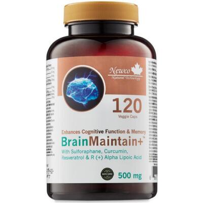 Newco Brain Maintain+ Memory Support Alertness Wakefulness Radical 120pcs NEW