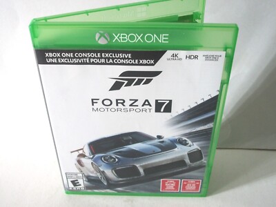 Forza Motorsport 7 Case Only NO GAME Xbox One Empty Replacement
