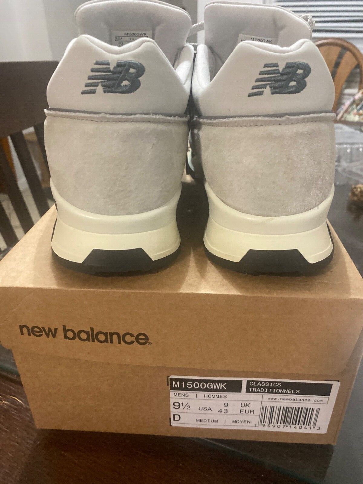 US 9.5 27.5cm New New Balance M1500 GWK Made in Great Britain