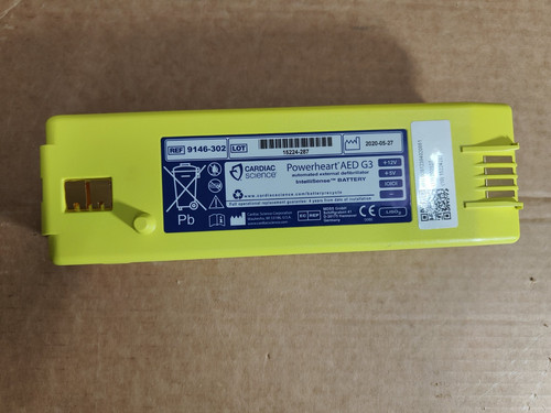Cardiac Science PowerHeart AED G3 Battery **2 BARS *** Tested