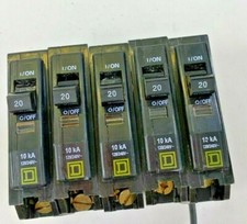SQUARE D CIRCUIT BREAKER , 10KA 120/240V