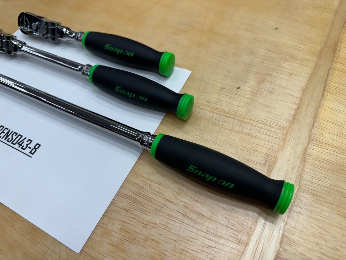 Snap-on Tools NEW GREEN 3pc 3/8 Snap-on Tools NEW GREEN 3pc 3/8