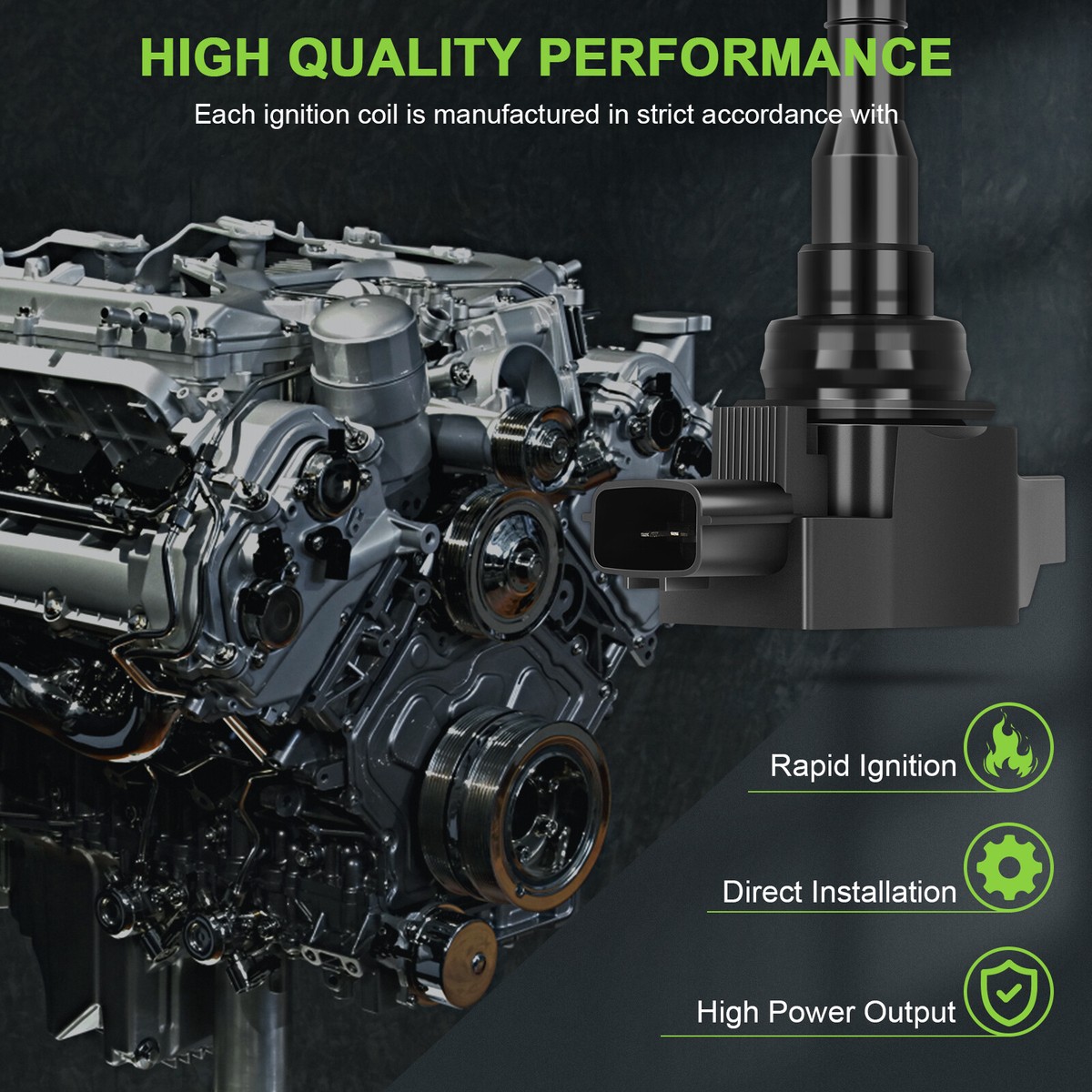 4 For 2012 Nissan Juke 1.6L L4 Ignition Coil & Spark Plug | eBay