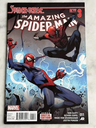 Amazing Spider-Man #11 NM 9.4 - Buy 3 for FREE Shipping! (Marvel, 2014)