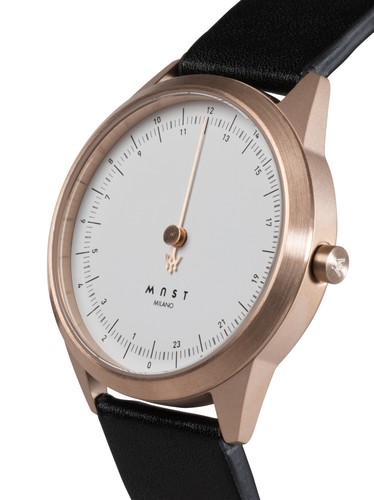 MAST Milano CEO Royal A24-RG404M.WH.01I Orologio monolancetta 24 ore Uomo Al qua - Foto 2 di 5