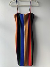 NEW tube dress bodycon spaghetti straps, open back medium