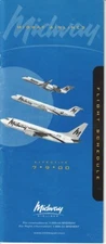 Midway Airlines timetable 2000/07/09