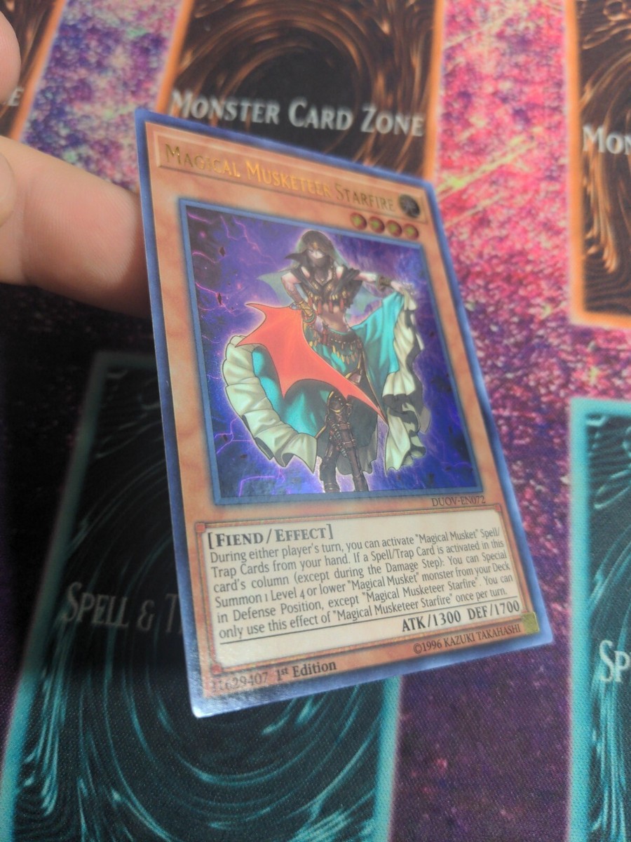Yu-Gi-Oh! Magical Musketeer Starfire DUOV-EN072 Ultra Rare 1st