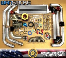 Black For 1.6l B6ze Miata Na Mx5 323 Capri T3 Turbo Kit Manifold Intercooler Bov Black For 1.6l B6ze Miata Na Mx5 323 Capri T3 Turbo Kit Manifold Intercooler Bov