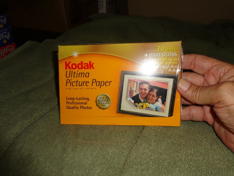 kodak 20 count high gloss 10 mil. 4x6
