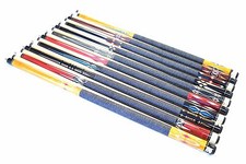 SET OF 10 POOL CUES New 58" Canadian Maple Billiard Pool Cue Stick 4 PLUS SHIP