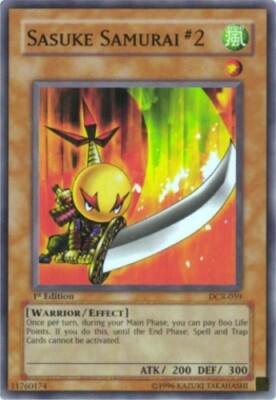 SASUKEさま 3 x Sasuke Samurai #2 - DCR-059 - Common - Unlimited Edition Near