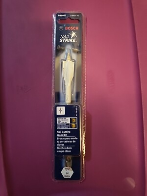 Bosch NAIL STRIKE 5/8-in Woodboring Spade Drill Bit NS1007 NIP