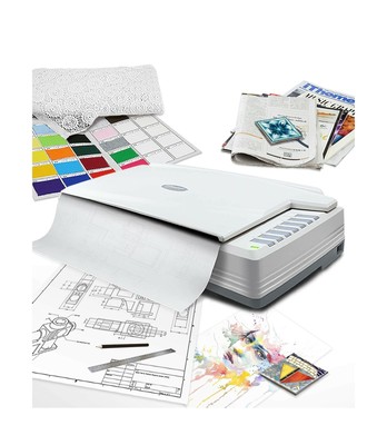Plustek OpticPro A320E - A3 CCD Flatbed Scanner, 12'' x 17'' scan Area with 800...