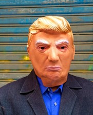 Donald Trump Latex Full Head Mask Costume Party Halloween Prop MAGA 24 President
