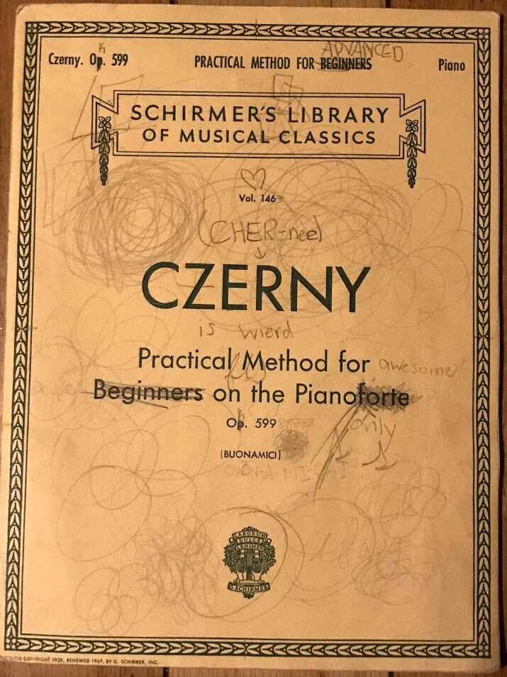 Practical Method For Beginners Op 599 Piano Technique 1986 Paperback - 